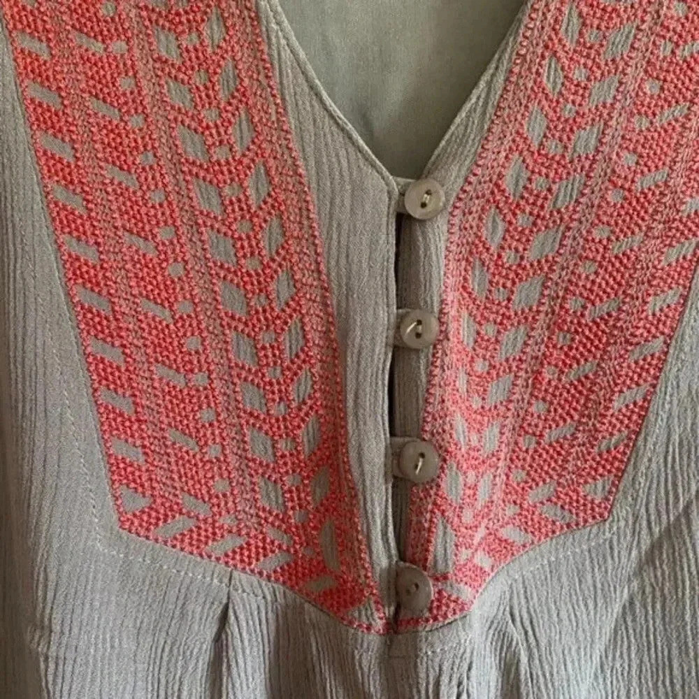 Solitaire Embroidered Dress - Picture 6 of 14